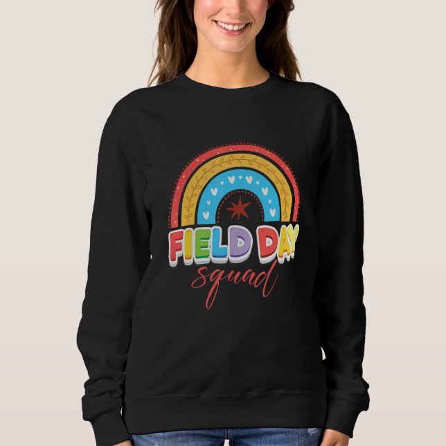 Field Day Squad Teacher Student Cool Last Day Of S Sweatshirt (Vorderseite)