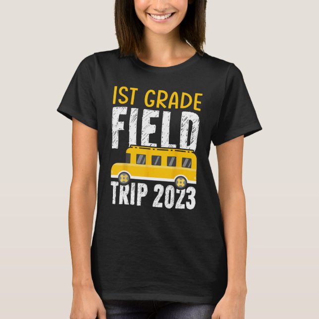 Field Day Trip 2023 Matching First Grade Students  T-Shirt (Vorderseite)