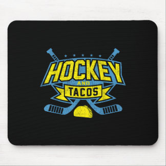 Field Hockey And Tacos Fan League Eishockeyspieler Mousepad