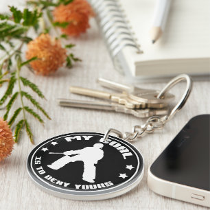 Field Hockey Goalie "My Goal" Keyring Schlüsselanhänger