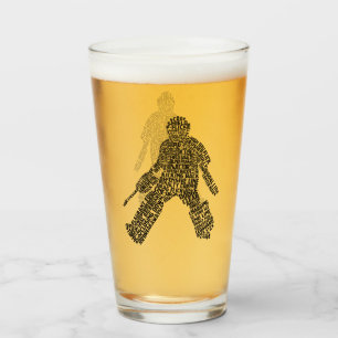 Field Hockey Goalkeeper - Weltkunst Glas