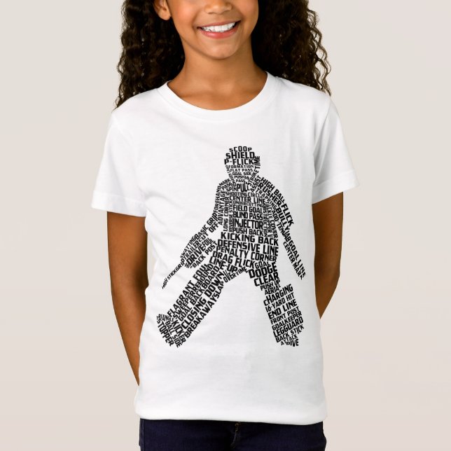 Field Hockey Goalkeeper - Weltkunst T-Shirt (Vorderseite)