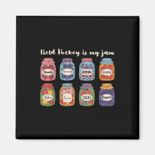 Field Hockey ist mein Jam Field Hockey Trainer Magnet