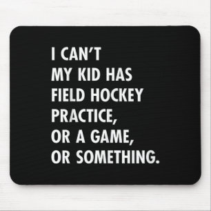 Field Hockey Mama and Vater Practice Game Design Mousepad