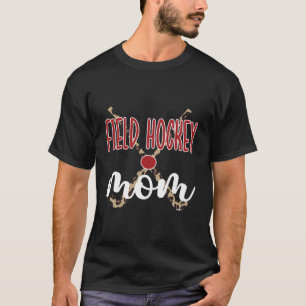 Field Hockey-Mama eines Hockey-Spielers Mama T-Shirt