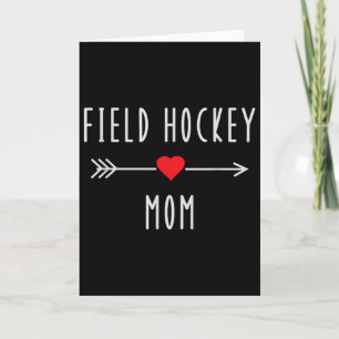 Field Hockey Mutter Lustiges Field Hockey Geschenk Karte