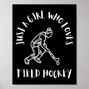 Field Hockey Mutter Ndy und Street Hockey Poster