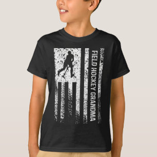 Field Hockey Oma bedrängte Vintage amerikanische F T-Shirt