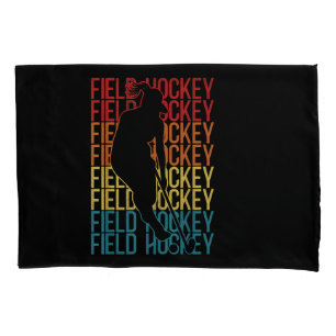 Field Hockey Retro Vintag Field Hockey Kissenbezug