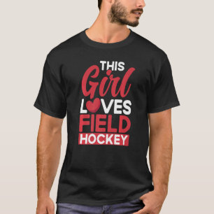 Field Hockey This Girl Lieben Field Hockey Premium T-Shirt