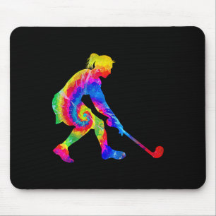Field Hockey Tie Dye _1  Mousepad