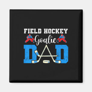 Field Hockey Torwart Dad Tees für Frauen Männer Ho Magnet