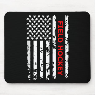 Field Hockey USA-Flagge für amerikanische Frauen K Mousepad