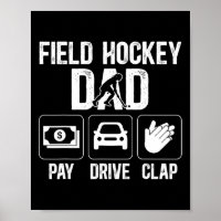 Field Hockey Vater Pay Drive Klatschen Field Hocke