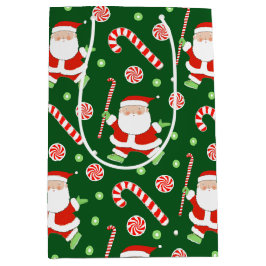 Field Hockey Weihnachtsfeiertag Mittlere Geschenkt Mittlere Geschenktüte