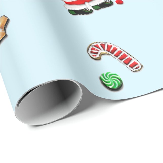 Field Hockey Weihnachtsgeschenk Geschenkpapier (Rolleneckpunkt)