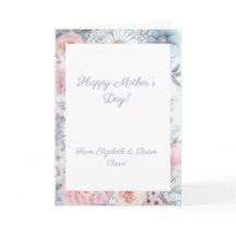 Field of Blooms Muted Elegant Classic Floral