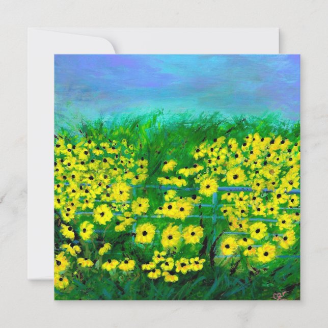 Field of Dreams Postkarte (Vorderseite)