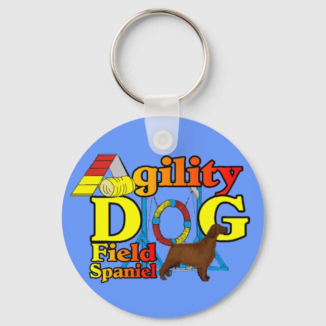 Field Spanel-Agility Schlüsselanhänger (Vorderseite)