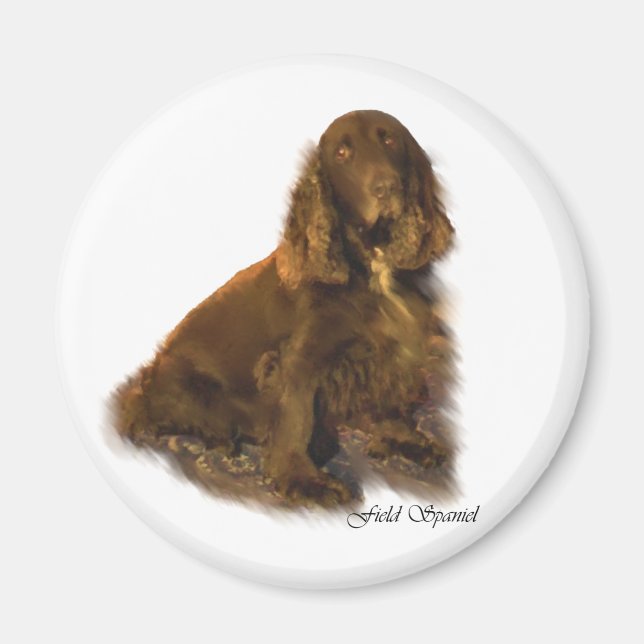 Field Spanel Art Gifts Magnet (Vorne)