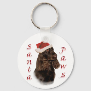 Field Spanel Santa Paws Schlüsselanhänger