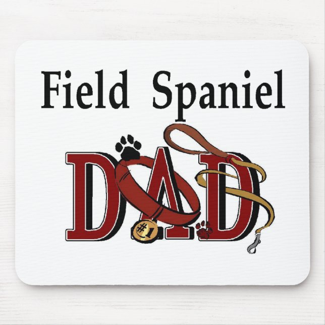 Field Spanel Vater Geschenke Mousepad (Vorne)
