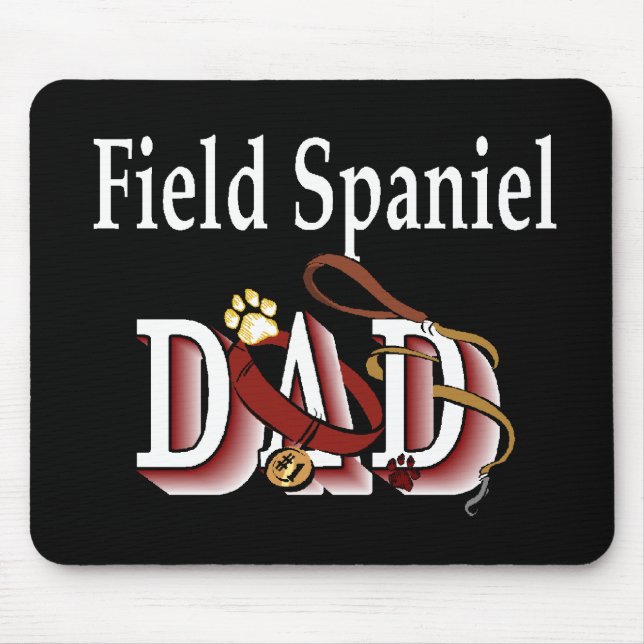 Field Spanel Vater Geschenke Mousepad (Vorne)
