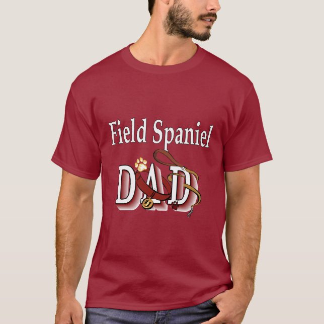 Field Spanel Vater Geschenke T-Shirt (Vorderseite)