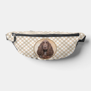 Field Spaniel-Malerei Roan Niedlich Originale Hund Bauchtasche