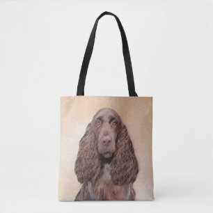Field Spaniel Malerei - Süße originelle Hundekunst