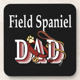 Field Spaniel Vater Untersetzer