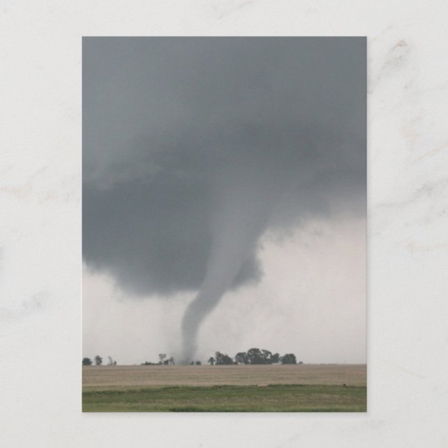 Field Tornado Postkarte (Vorderseite)