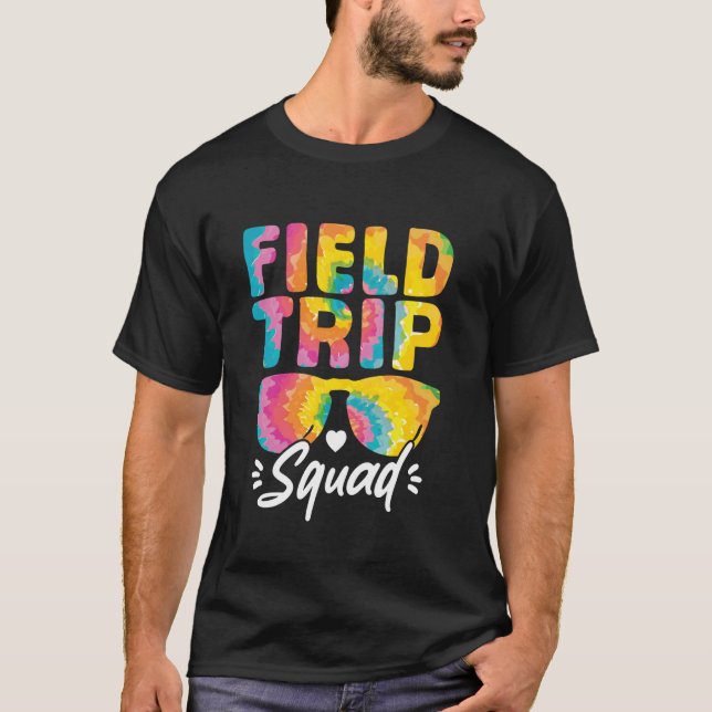 Field Trip Friends Lehrer Matching Field Trip Squ T-Shirt (Vorderseite)