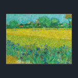 Field with Irish near Arles by Vincent van Gogh Postkarte<br><div class="desc">Vincent van Gogh - Field mit Ire bei Arles,  1888. Vincent Willem van Gogh (1853-1890) war ein niederländischer postimpressionistischer Maler,  der posthum zu einer der berühmtesten und einflussreichsten Persönlichkeiten in der Kunstgeschichte des Westerns wurde.</div>
