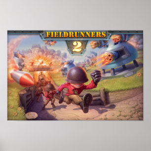Fieldrunners 2 - Offizielles Poster