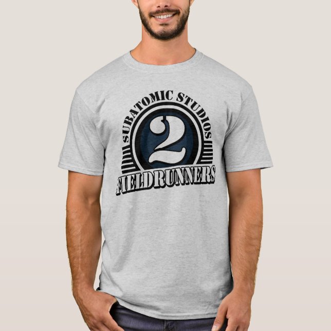 Fieldrunners 2 silbernes T-Shirt (Vorderseite)