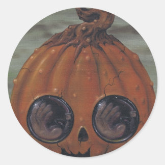 fiendischer Glee Runder Aufkleber