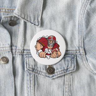 Fierce American Football Player durchbrechen Button