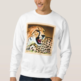 "Fierce and Fiery Cheetah Design". Jetzt kaufen Sweatshirt