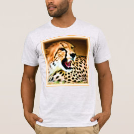 "Fierce and Fiery Cheetah Design". Jetzt kaufen T-Shirt