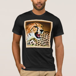 "Fierce and Fiery Cheetah Design". Jetzt kaufen T-Shirt