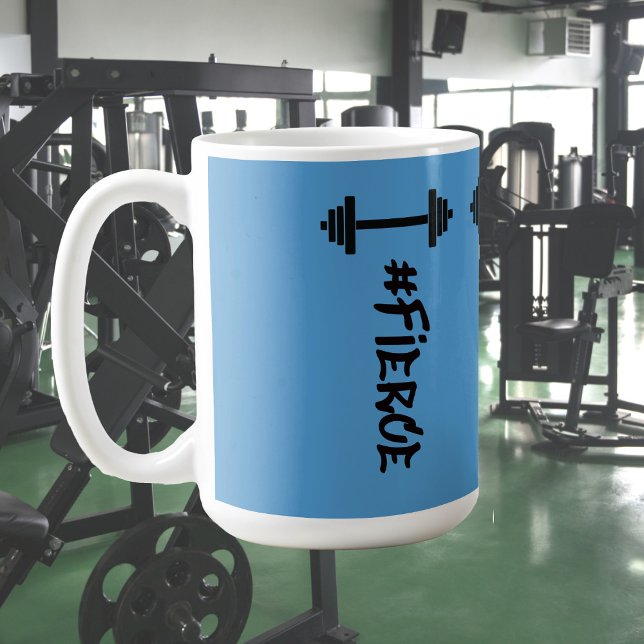 #Fierce Barbell Tasse (Von Creator hochgeladen)