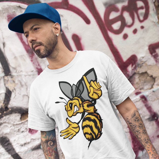 Fierce Bee Mens T - Shirt (Von Creator hochgeladen)