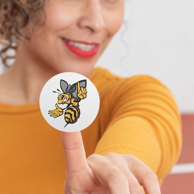 Fierce Bee Stickers (Von Creator hochgeladen)