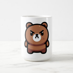 Fierce Brown Bären Art Kaffeetasse