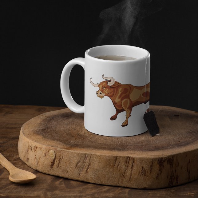 Fierce Bull Kaffeetasse (Von Creator hochgeladen)