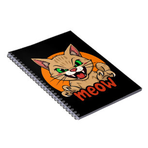 Fierce Cat Notizblock