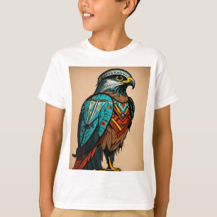Fierce Crystal Eagle T-Shirt Design
