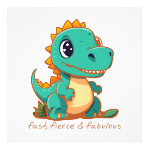 Fierce Dinosaurs Fotodruck
