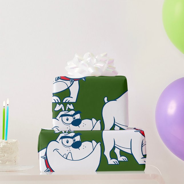 Fierce Dog Wrapping Paper Geschenkpapier (Von Creator hochgeladen)